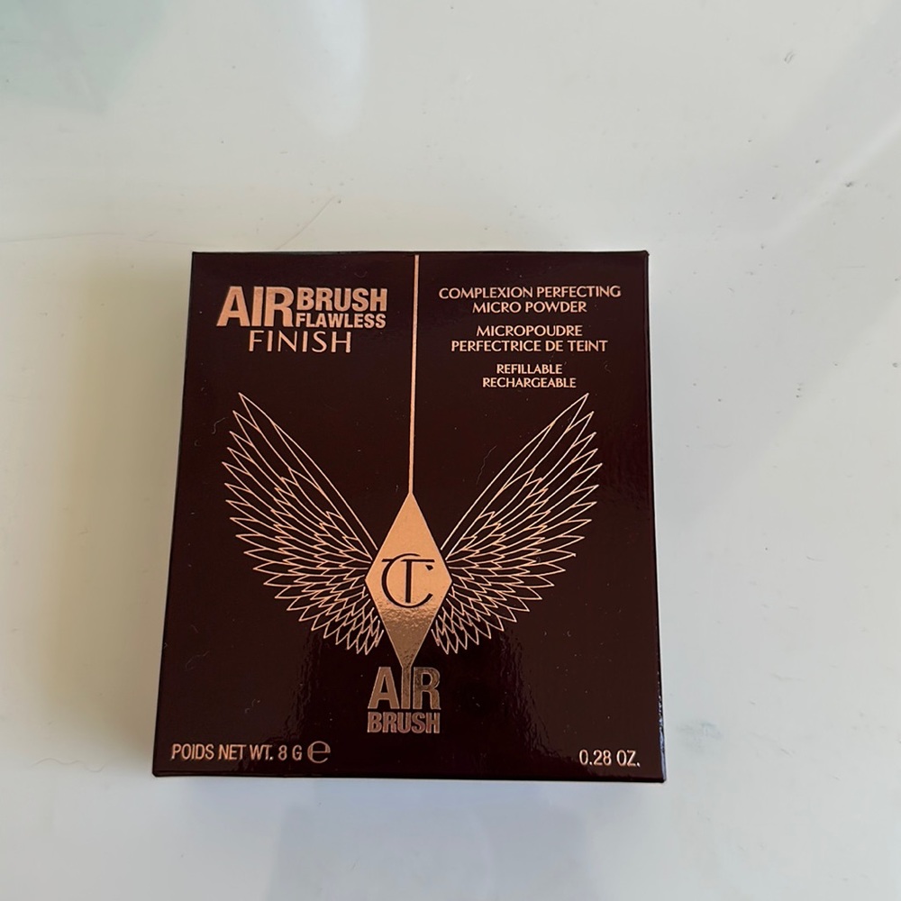 NEW Air brush flawless finish Charlotte tilbury complexion micro powder